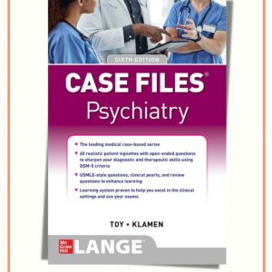 دانلود کتاب Case Files Psychiatry | 6th Edition | 2021 | تراپیست