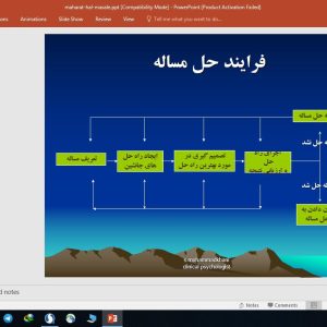 پاورپوینت مهارت حل مساله و تصمیم گیری